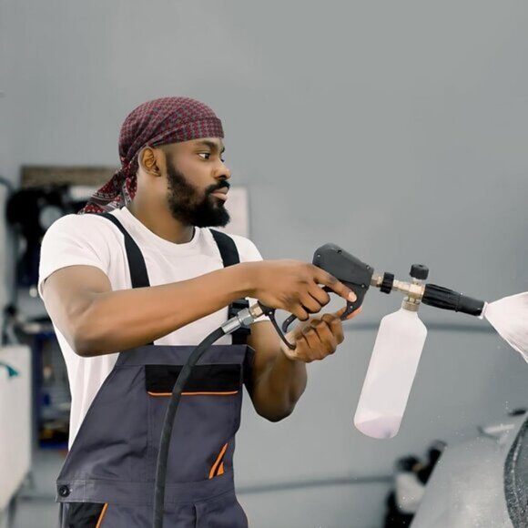 ⚡Men A-Gray Red Necktie 27.5 Inches Cowboy Scarves Pocket Square Silk Bandanas - Picture 7 of 8